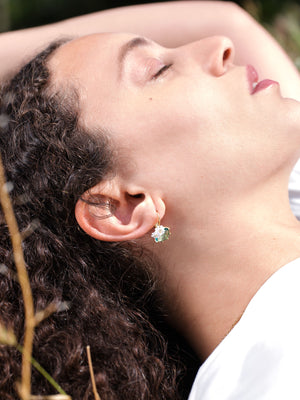 Daisies Parterre Sleeper Earrings