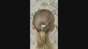
            
                Load and play video in Gallery viewer, Gardenia and Cut-Glass Stone Hair Pin
            
        