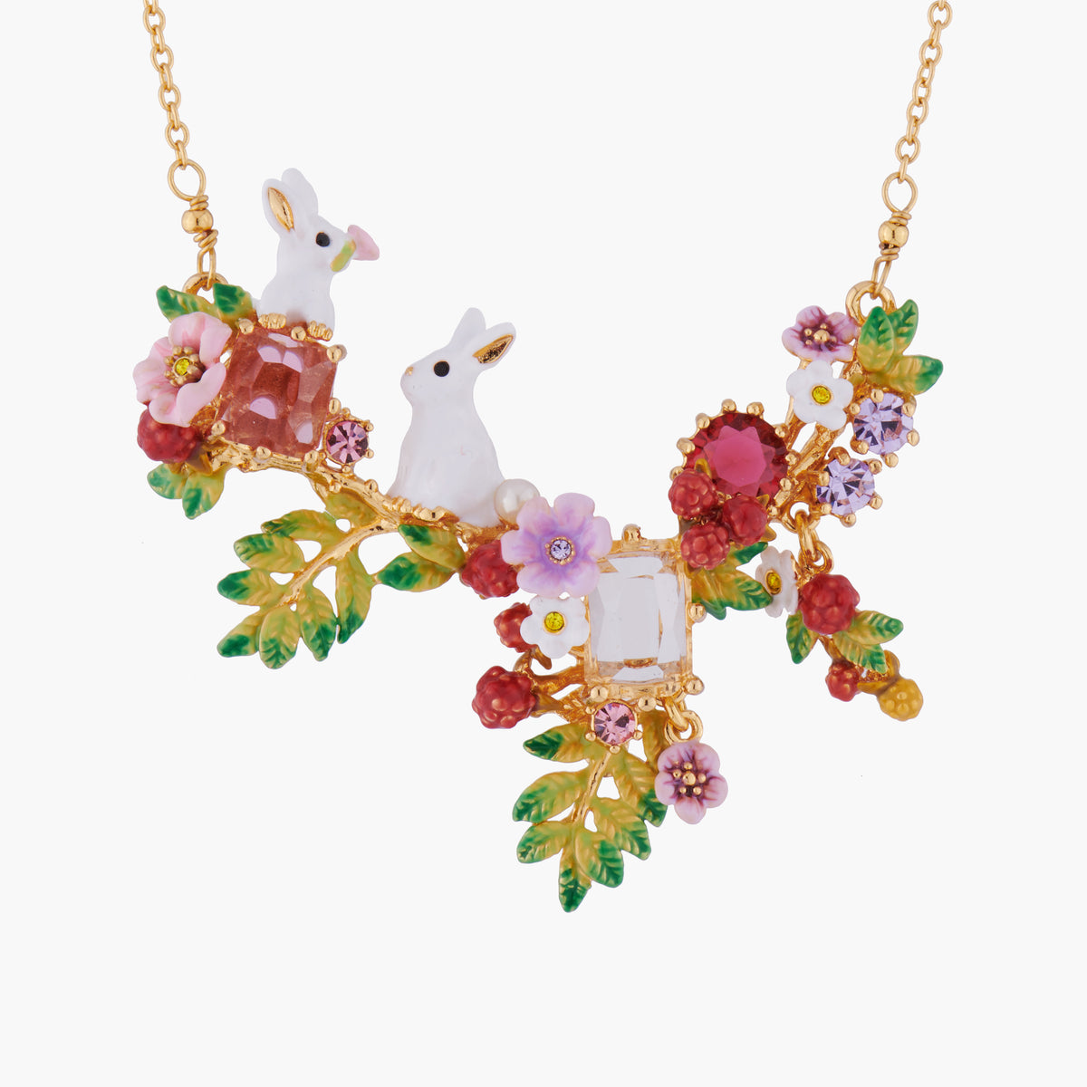 Enchanted Encounter Bunny Collar Necklace – Les Néréides