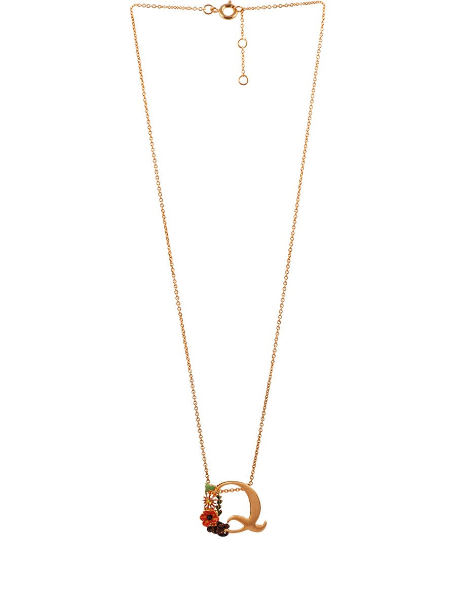 Cartier alphabet necklace Clearance