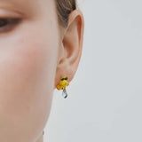 Gardens In Provence Mimosa Drop Earrings