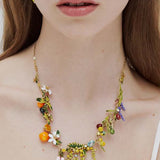 Gardens In Provence Multi Short Necklace