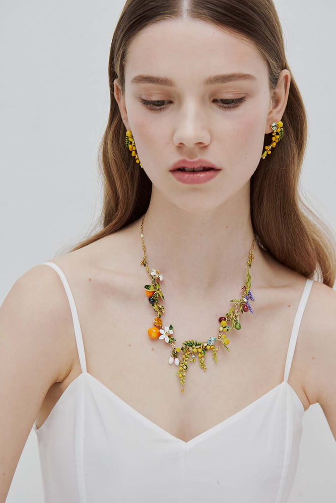 Gardens In Provence Multi Short Necklace