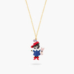 Charming Cat and Rabbit Pendant Necklace
