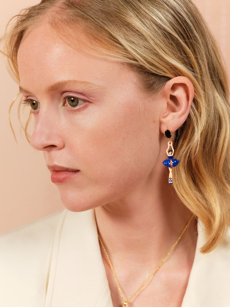 Mystery of the Nile Ballerina Post Earrings