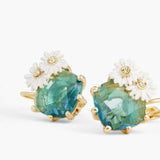 Daisies Parterre Sleeper Earrings