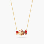Les Néréides Loves Animals Corgi, Dachshund and Flower Statement Necklace