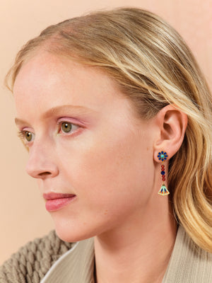 Mystery of the Nile Post Earrings