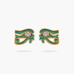Evil Eye Post Earrings