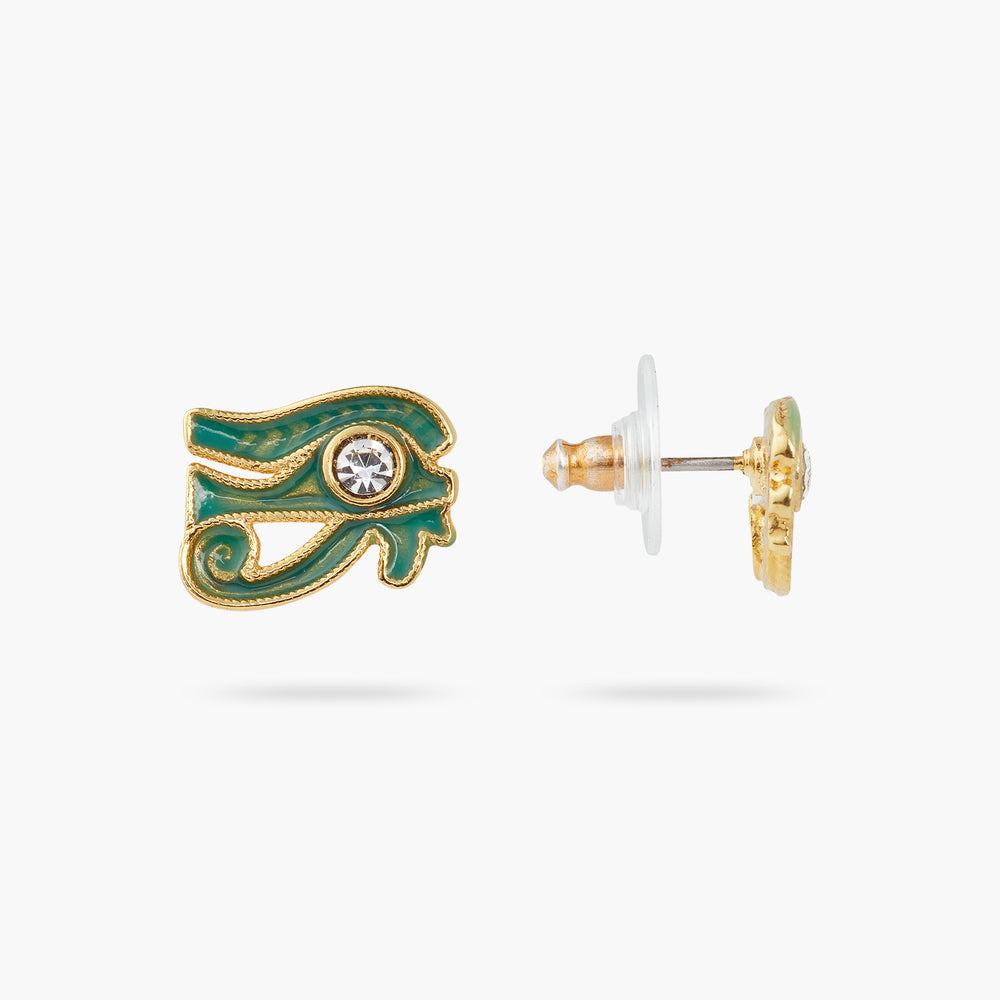 Evil Eye Post Earrings