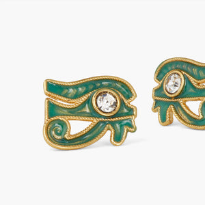 Evil Eye Post Earrings
