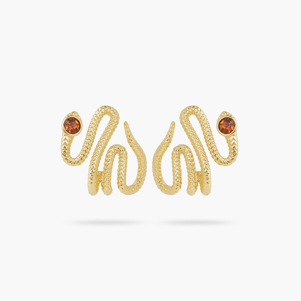 Egyptian Snake Post Earrings