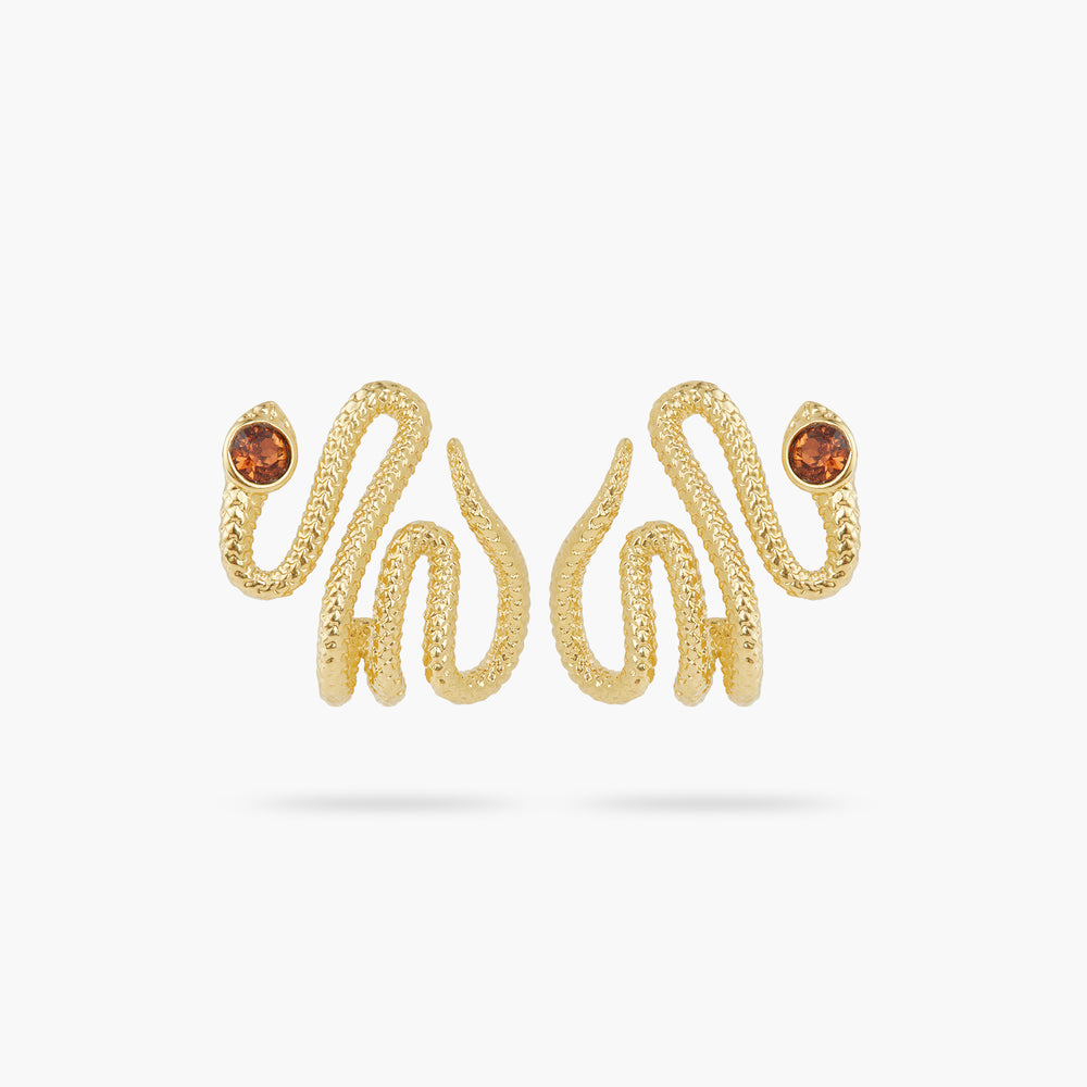 Egyptian Snake Post Earrings
