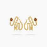 Egyptian Snake Post Earrings