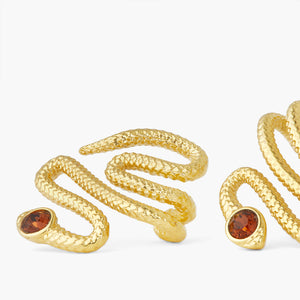 Egyptian Snake Post Earrings