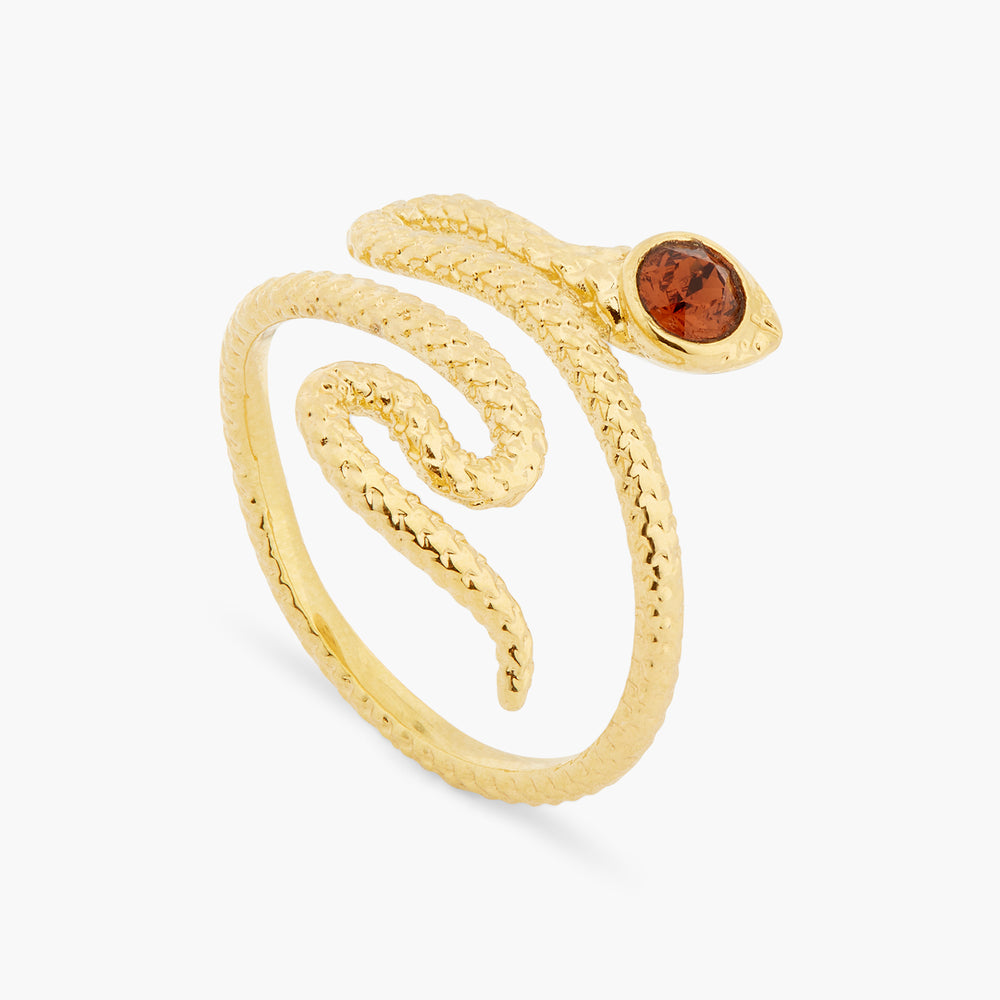 Egyptian Snake Adjustable Ring