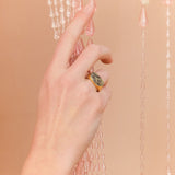 Snakeskin Signet Ring