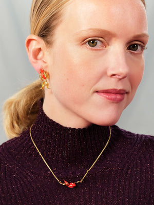 Koi Fish Clip-On Earrings