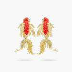 Koi Fish Clip-On Earrings