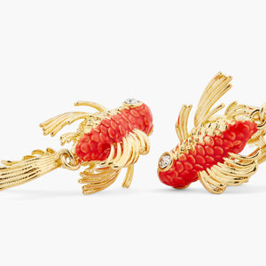 Koi Fish Clip-On Earrings