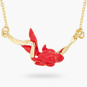 Koi Fish Pendant Necklace