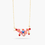 Kingfisher and Maple Blossom Statement Necklace