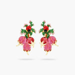 Radish and Ladybird Clip-On Earrings