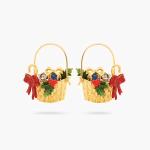 Christmas Hamper Post Earrings