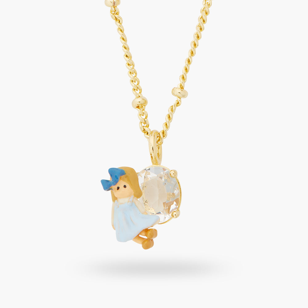 Christmas Gift, Teddy Bear, and Doll Charm Necklace
