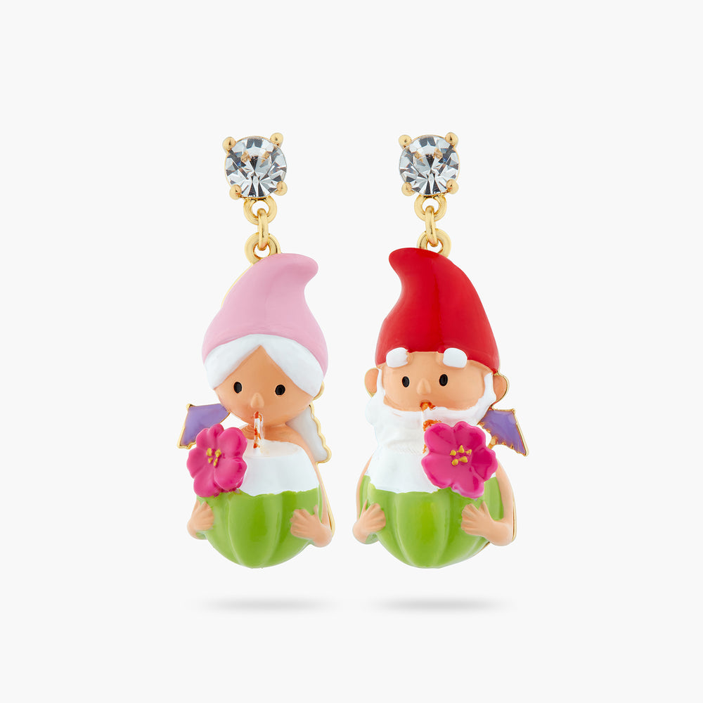 N2 Toadstool Family Couple and Cocktail Post Earrings