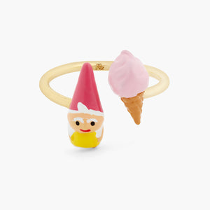 N2 Garden Gnome and Gelato Adjustable Ring