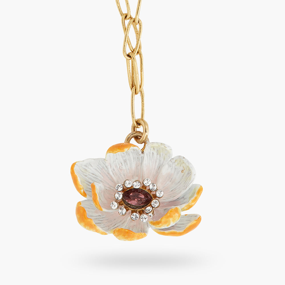 Wild Rose Pendant Necklace