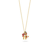 Beagle and Arc de Triomphe Pendant Necklace