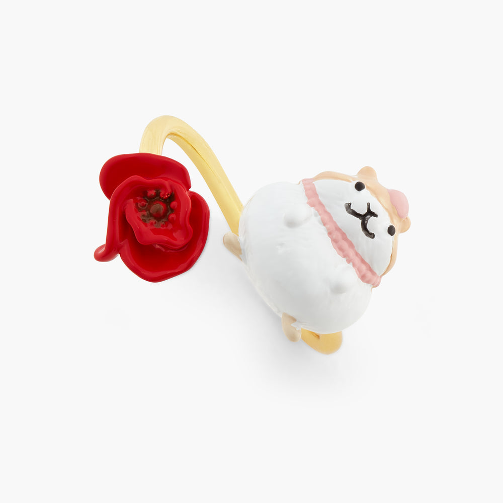 N2 Hamster and Poppy Adjustable Ring