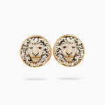 Lion of Saint Mark Post Earrings