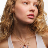 Letter I Pendant Necklace