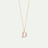 Letter D Pendant Necklace