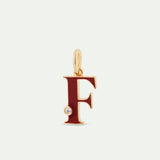 Letter F Pendant Necklace