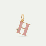 Letter H Pendant Necklace