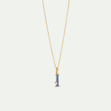 Letter I Pendant Necklace
