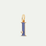 Letter I Pendant Necklace