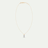 Letter I Pendant Necklace