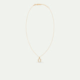 Letter O Pendant Necklace