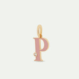 Letter P Pendant Necklace