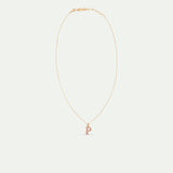 Letter P Pendant Necklace