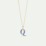 Letter Q Pendant Necklace
