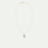 Letter Q Pendant Necklace