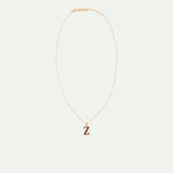 Letter Z Pendant Necklace