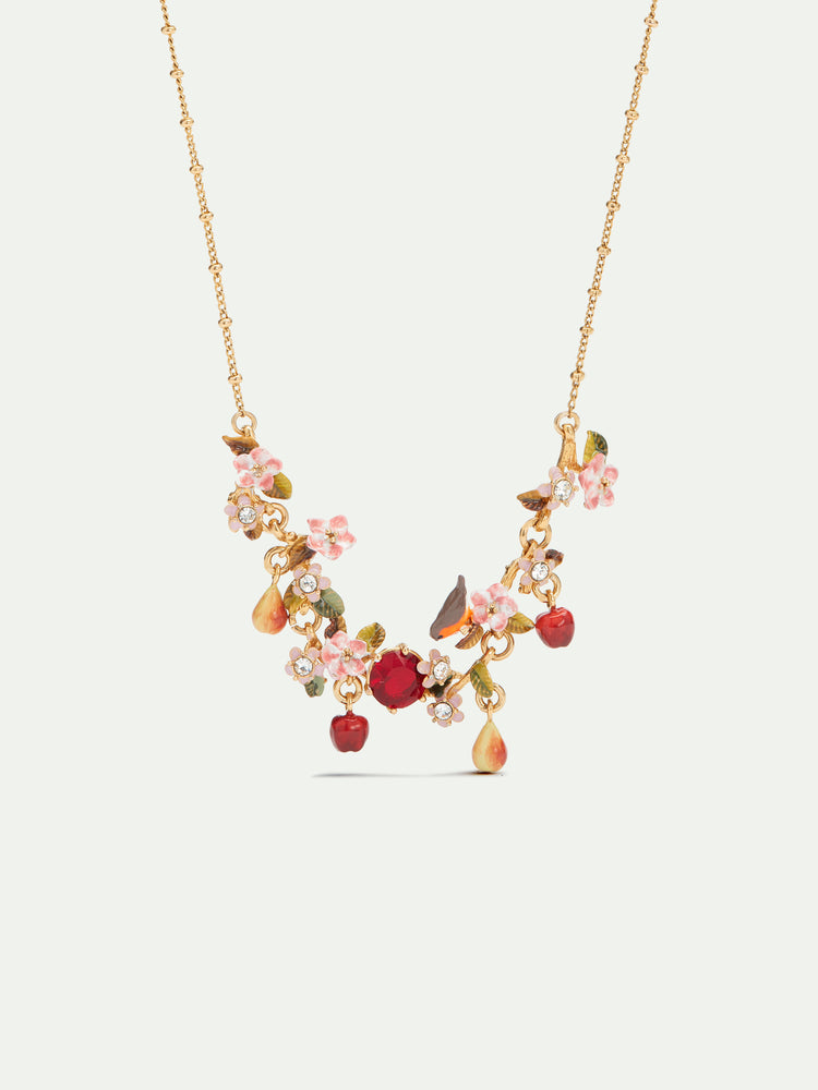 Apple blossom necklace outlet