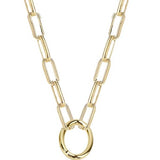 Rectangle Link Necklace Chain